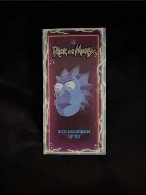 NEW Glamlite X Rick & Morty Hologram Lip Kit